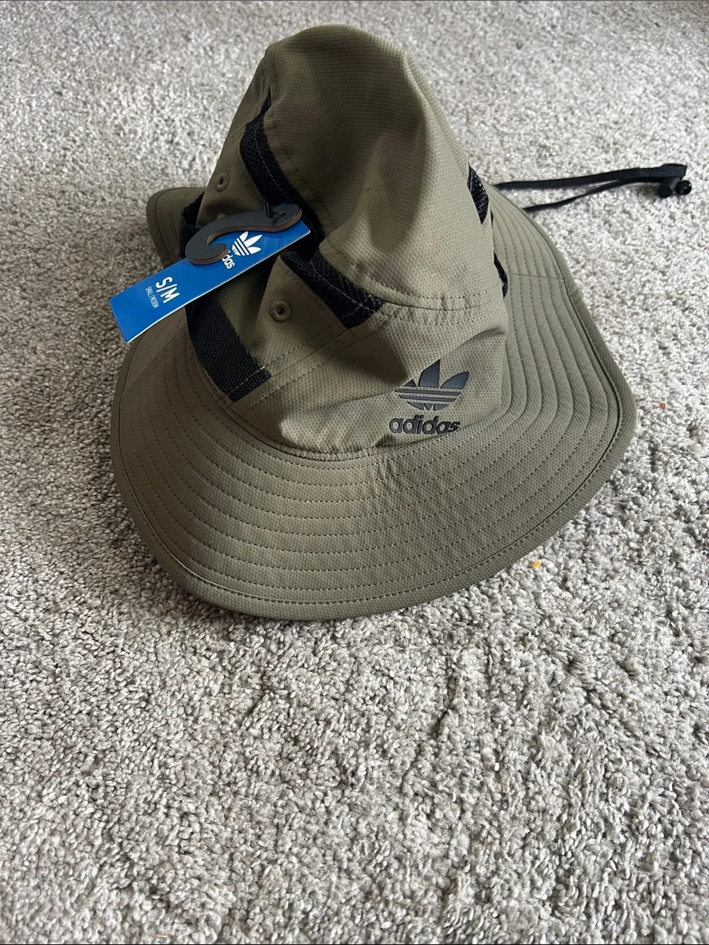 Adidas Originals Olive Green Webbing Boonie Hat NWT S/M Unisex